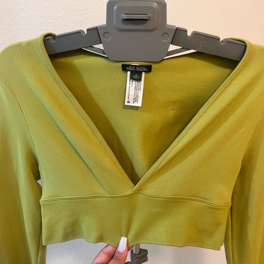 Wild Fable ribbed crop top
